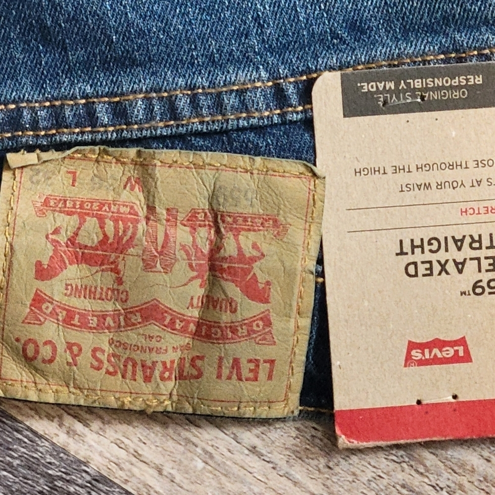 Levi's 559 Relaxed Straight Fit mens 36x32 - Picture 9 of 11